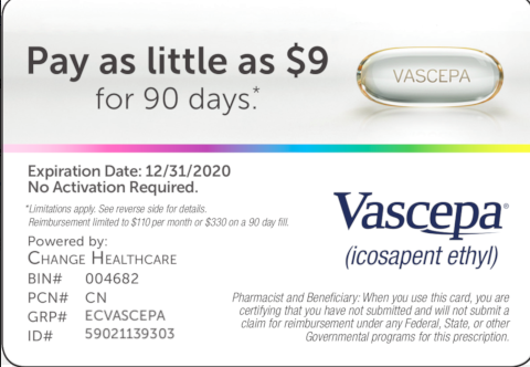 How much does Vascepa cost? $9 or $90?